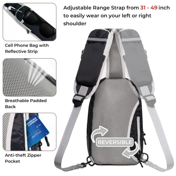 Weekandigo Sling Water Bottle Bag Portable Cycling Outdoor Holder