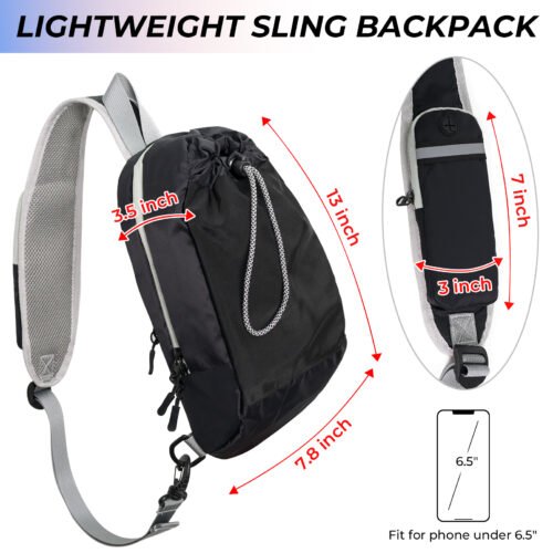 Weekandigo Sling Water Bottle Bag Portable Cycling Outdoor Holder