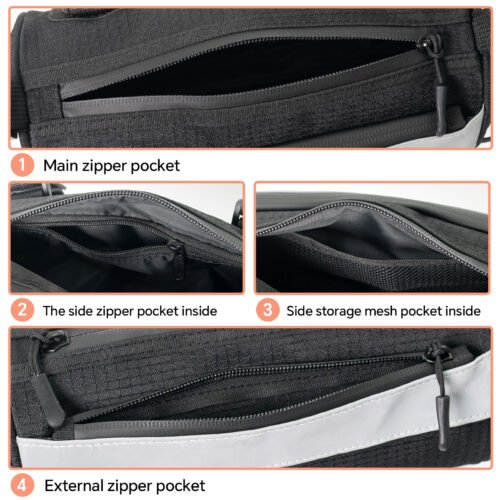 Weekandigo Cycling Handlebar Bag Universal Fit for Multiple Bikes